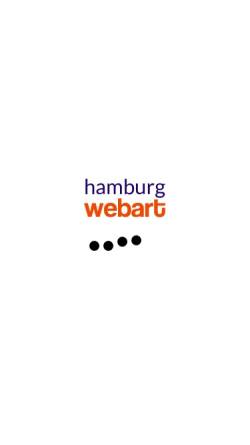 Vorschau der mobilen Webseite www.hamburg-webart.de, Mphh Webart, Peter Spies