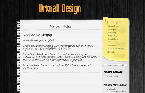 Vorschau von urknall-design.de, Urknall Design, Marco Musial