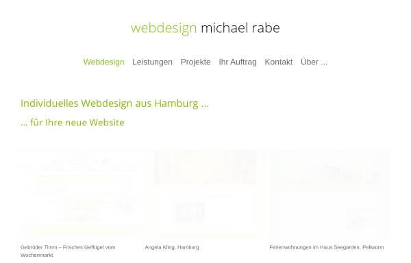 Vorschau von webdesign-michael-rabe.de, Michael Rabe