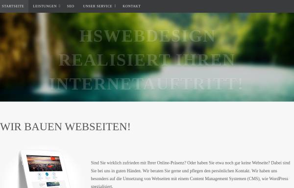HSWebdesign, Heinz Schroeter