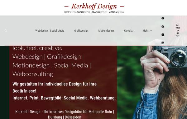 Vorschau von www.kerkhoff-design.de, Kerkhoff Design, Bodo Kerkhoff