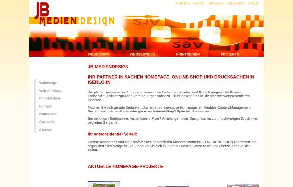 Vorschau von jb-mediendesign.de, JB Mediendesign, Jörg Buddruweit