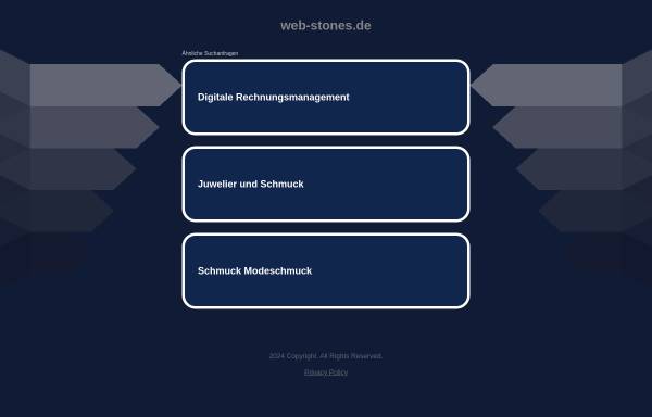 Web-Stones, Anja Schaper