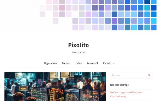 Vorschau von www.pixolito.de, Pixolito Webdesign, Marco Rahmen