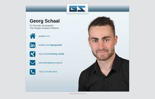 Vorschau von www.georg-schaal.de, Georg Schaal