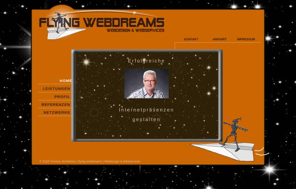 Flying Webdreams, Thomas Schiekiera
