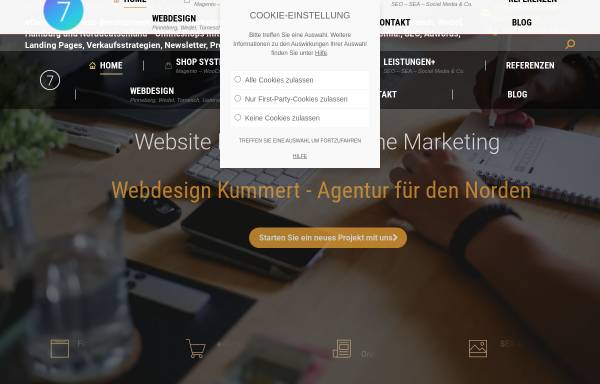 Vorschau von webdesign-kummert.de, Webdesign-Kummert, Jan-Hendrik Kummert