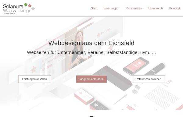 Vorschau von solanum-webdesign.de, Solanum Web & Design, Maria Wiegandt