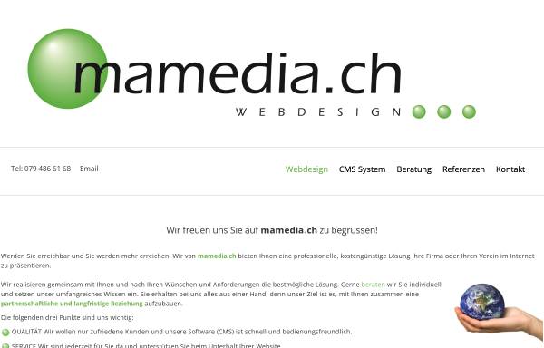 Vorschau von www.mamedia.ch, Manuela Stalder-Hurni