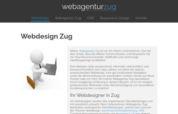 Vorschau von webagentur-zug.ch, Webagentur Zug Paul Neuenschwander