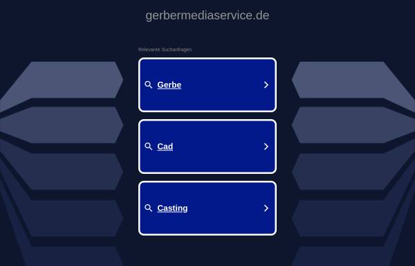 Vorschau von www.gerbermediaservice.de, Gerber Media Service