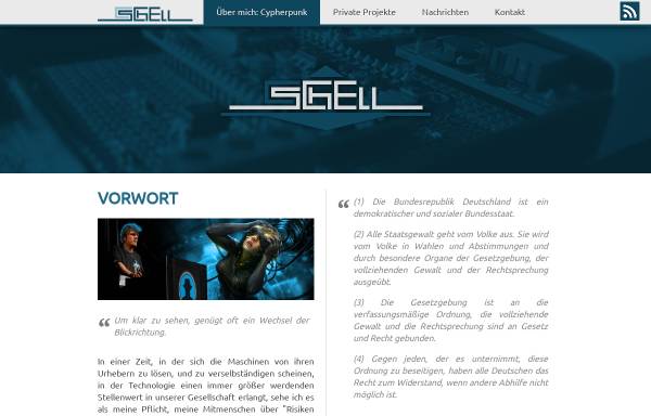 Vorschau von www.c-schell.de, c-schell - Linux, Programmierer und Security Corner