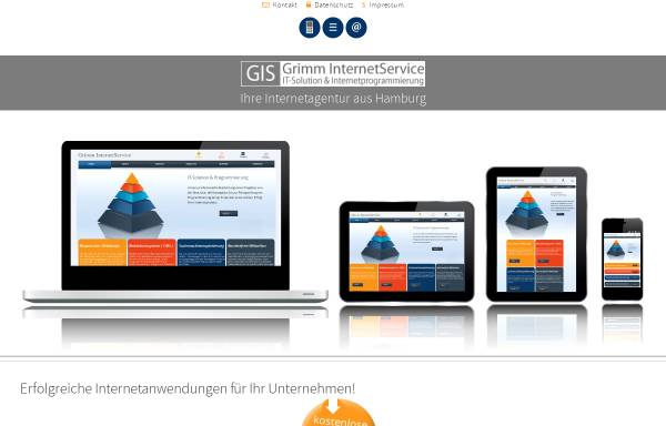 Vorschau von www.grimm-internetservice.de, Grimm Internetservice