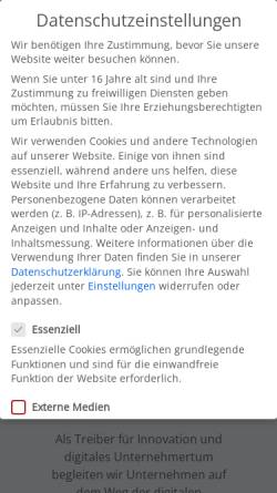 Vorschau der mobilen Webseite www.it-emsland.de, IT-Dienstleistungsgesellschaft mbH Emsland