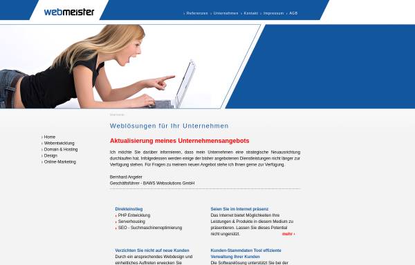 Vorschau von www.webmeister.at, Webmeister.at - Webdesign