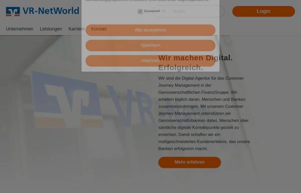 Vorschau von vr-networld.de, VR-NetWorld GmbH
