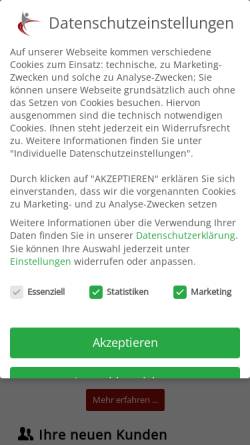 Vorschau der mobilen Webseite sichtbar-im-netz.de, Sichtbar im Netz, Kai Morasch