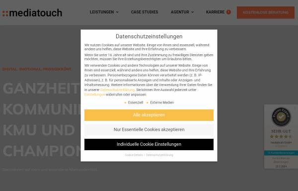 Vorschau von mediatouch.digital, Mediatouch GmbH