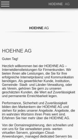Hoehne AG: JustFirms.com