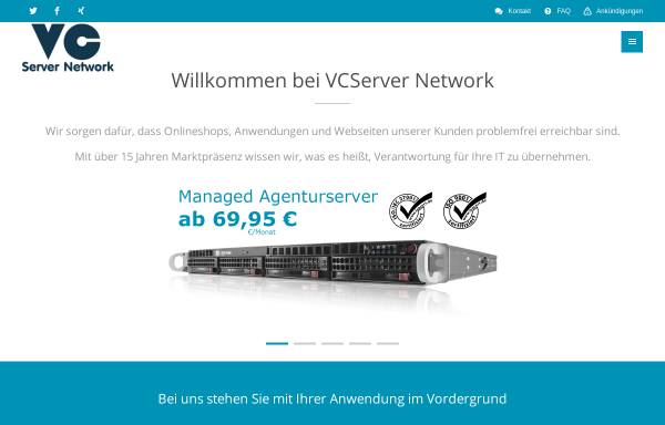 Vorschau von www.vc-server.de, VCServer Network GbR