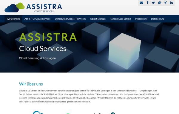 Vorschau von www.assistra-cloud.de, ASSISTRA AG
