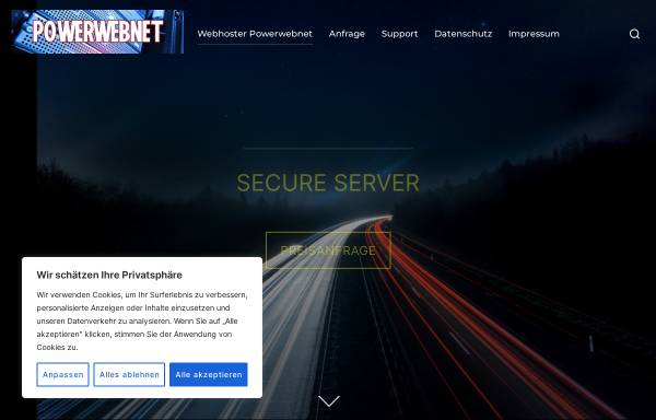 Vorschau von www.powerwebnet.de, PowerWebNet.de