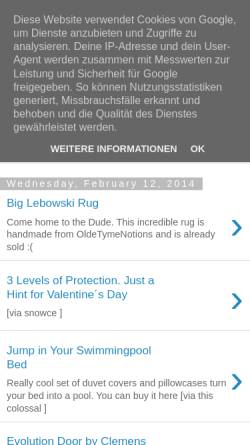 Vorschau der mobilen Webseite kjubit.blogspot.de, Qbit