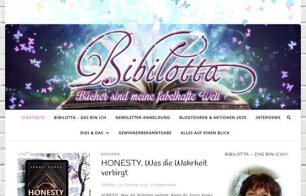 Vorschau von www.bibilotta.de, Bibilottas kunterbunte Welt