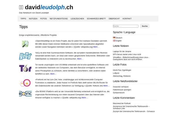 Vorschau von davidleudolph.ch, Leudolph, David