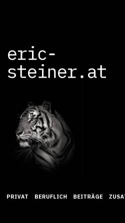 Vorschau der mobilen Webseite www.eric-steiner.at, Steiner, Eric