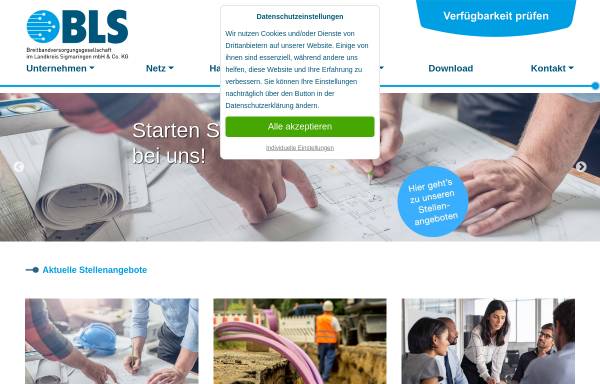Breitband Internetanschluss für den Landkreis Sigmaringen