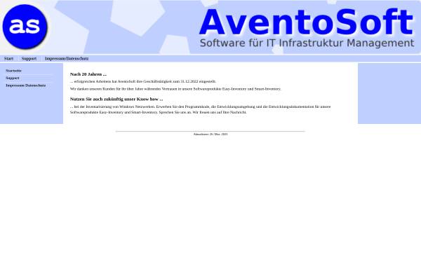 Vorschau von www.aventosoft.de, AventoSoft GmbH