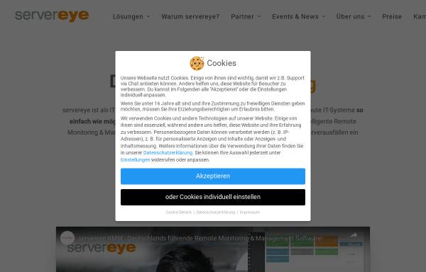 Vorschau von www.server-eye.de, Server-Eye