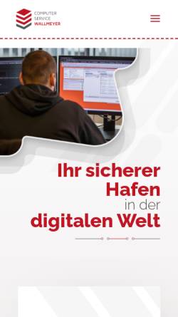 Vorschau der mobilen Webseite www.coswa.de, Wallmeyer & Wallmeyer GbR