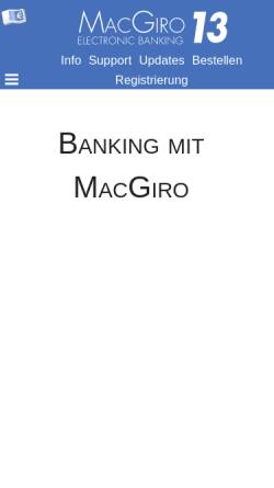 Vorschau der mobilen Webseite www.med-i-bit.de, MacGiro