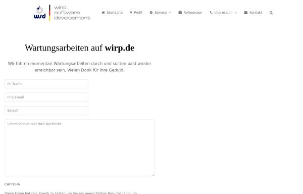 Vorschau von www.wirp.de, Hans-Werner Wirp software development