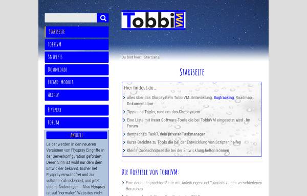 Vorschau von www.tobbivm.de, TobbiVM.de