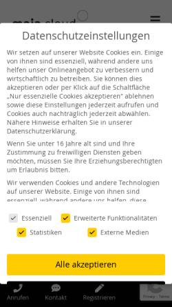Vorschau der mobilen Webseite noadmin.de, NoAdmin.de :: Index