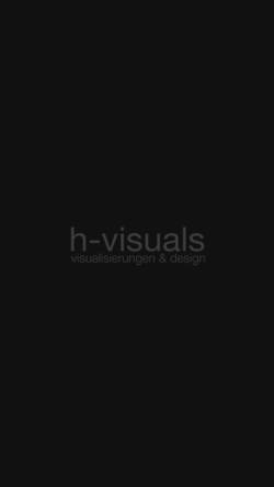 Vorschau der mobilen Webseite www.h-visuals.ch, h-visuals