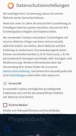 Vorschau der mobilen Webseite pro.de, Pro.de