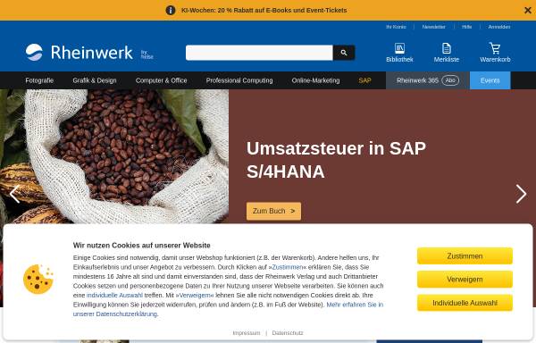 Vorschau von www.rheinwerk-verlag.de, SAP Press - Rheinwerk Verlag GmbH