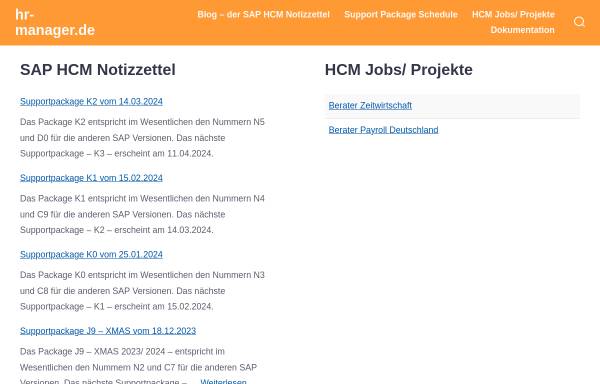Vorschau von www.hr-manager.de, Hr-manager.de