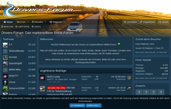 Vorschau von www.drivers-forum.de, Drivers-Forum