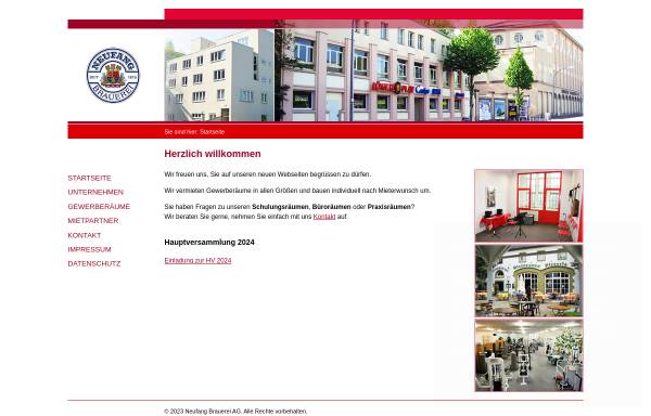 Vorschau von www.neufang.de, Neufang Brauerei AG