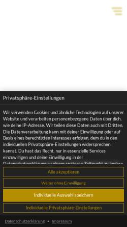 Vorschau der mobilen Webseite www.schoenbuchbraeu.de, W. Dinkelaker Schönbuch Bräu GmbH & Co. KG