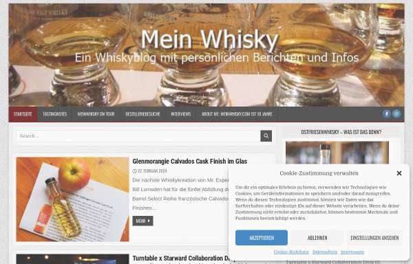 Vorschau von meinwhisky.com, Mein Whisky