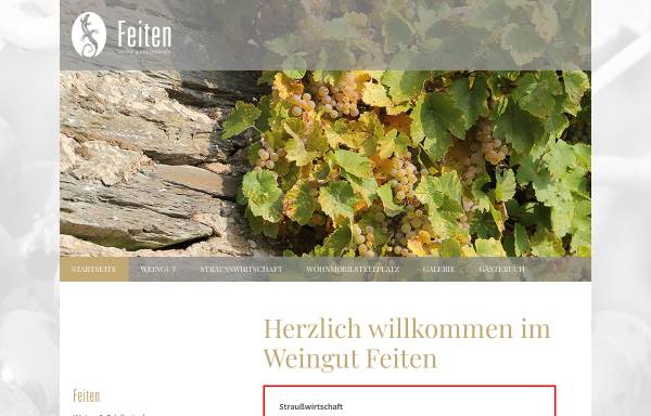 Vorschau von www.weingut-feiten.de, Weingut Feiten - Riesling und Edele Spirituosen