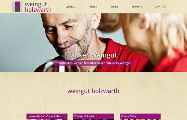 Vorschau von www.weingut-holzwarth.de, Weingut Holzwarth