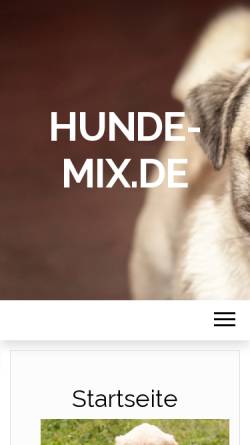 Vorschau der mobilen Webseite hunde-mix.de, Alles über die Welt der Hunde