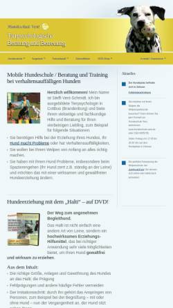 Vorschau der mobilen Webseite www.hundeschule-vent.de, Hundeschule Vent